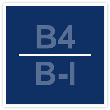 Знак «Категория помещения, класс зоны помещения», B05.5 (металл, 200х200 мм)